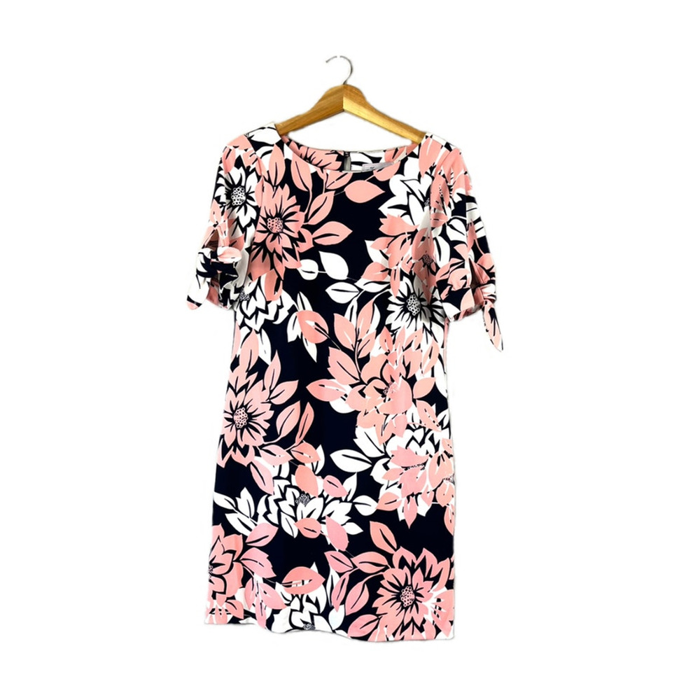 Women's Pink Floral Jessica H. Dress 10